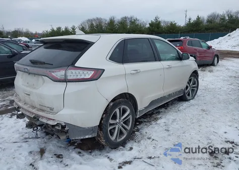2017 Ford Edge Titanium z USA, uszkodzony, nr VIN 2FMPK4K85HBC60645